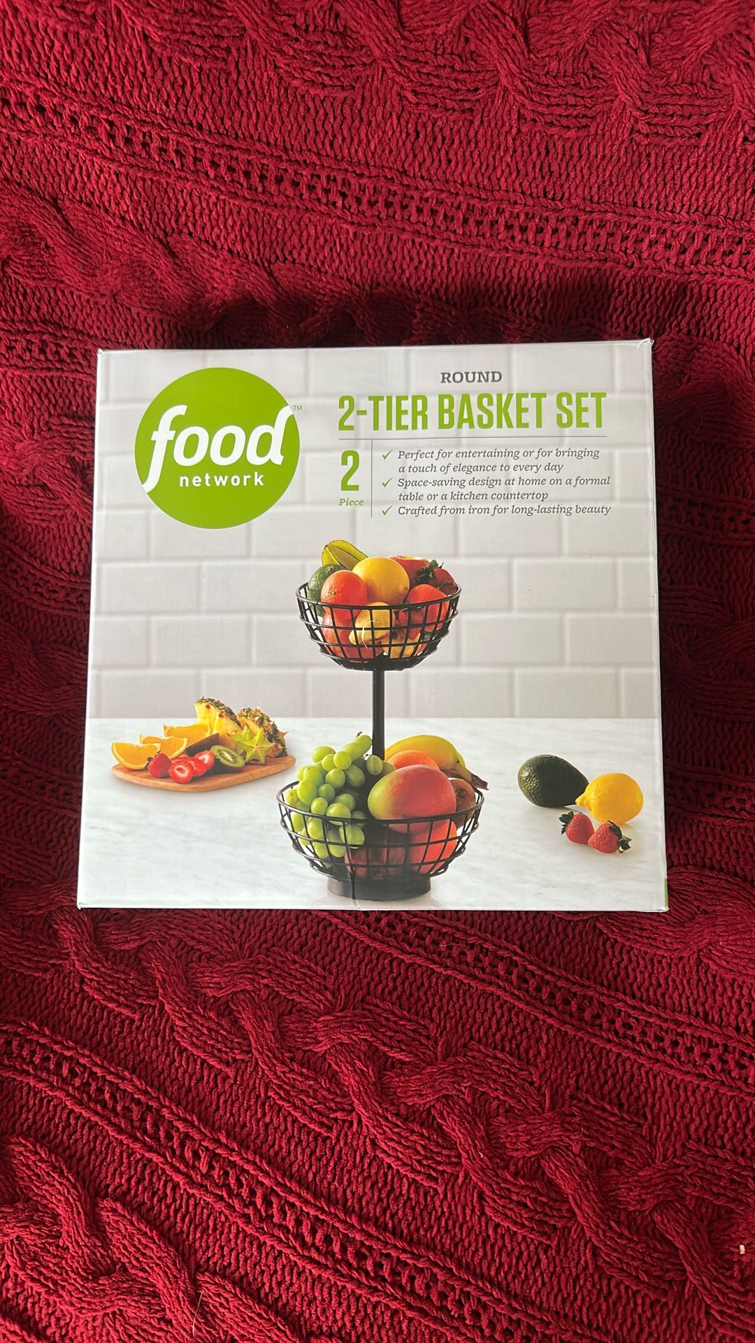 2TIER BASKET SET