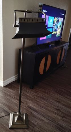 Vintage Brass Floor Lamp