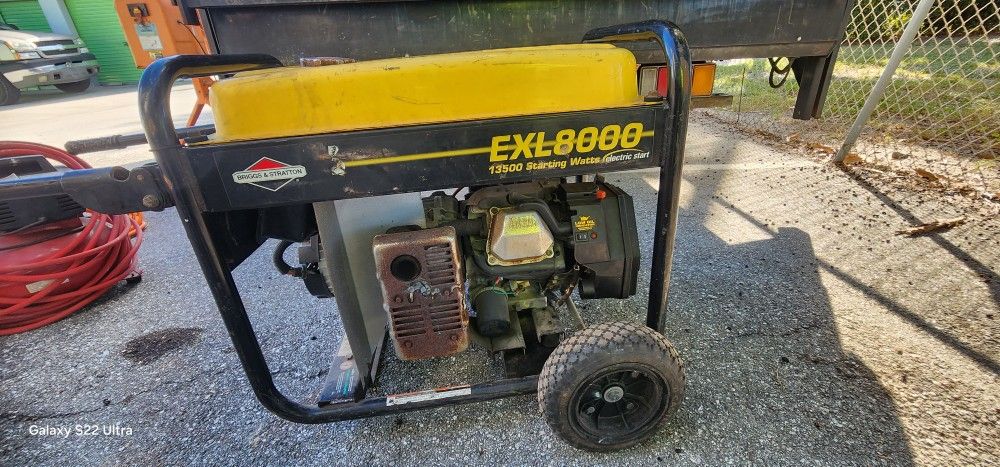 GENERATOR 13500 starting Watts