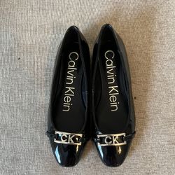 calvin klein black shoes 36.5