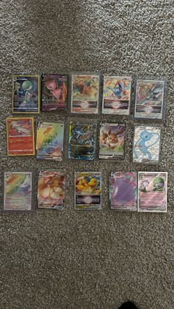 Pokémon Card Lot – Charizard, Mew ex, Sealed Eevee VMAX + More