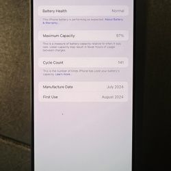 iPhone 15 Pro Max Locked ATT