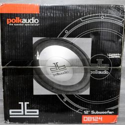 Polk Audio SET OF TWO DB124 12" Subwoofers - 720 Watt Peak 360 Watt RMS 88db