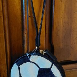 Luv Betsey Johnson Soccer Ball Coin/Purse Wristlet (NEW)