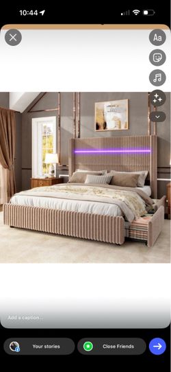 Brand new king size frame