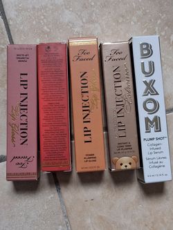 Too Faced & Buxom Lip Cosmetics