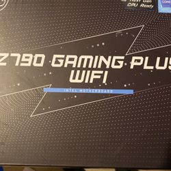 MSI Z790 plus gaming wifi motherboard