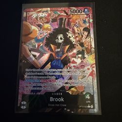 One Piece OP15 Brook Alt Art Leader