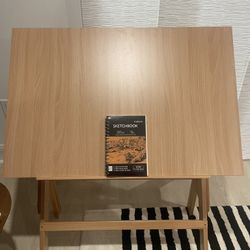 Adjustable Wooden Art / Drafting Table – Excellent Condition