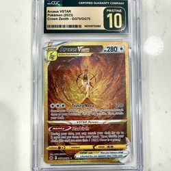 CGC Pristine 10 - Arceus VSTAR | Crown Zenith | GG70