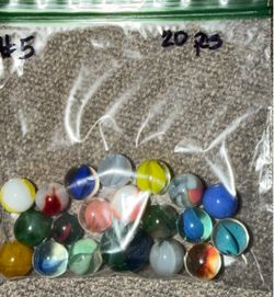 Vintage marble’s lot of 20