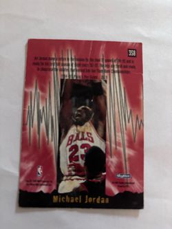 Michael Jordan SkyBox Basketball Card #358
