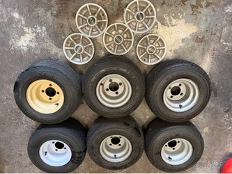 Golf cart tires