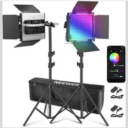 NEEWER Upgraded 660 PRO II RGB LED Video Light