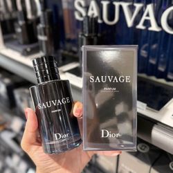 Best Gift! Dior Sauvage Luxury Men’s Cologne, 100ml, Brand New With Box And Bag