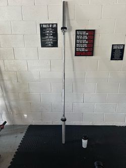 7 foot Olympic bar