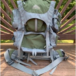Hiking Backpack With External Frame Like New