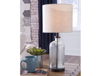 Bandile Clear/Bronze Table Lamp (Set of 2)