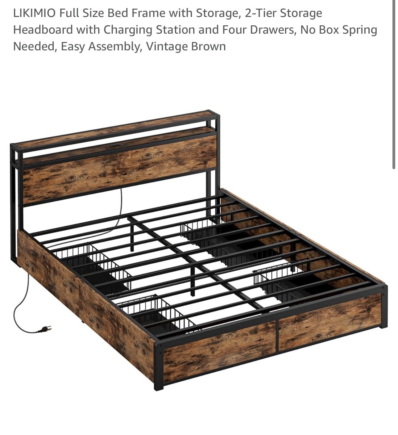 Full Bed Frame And Full Mattress