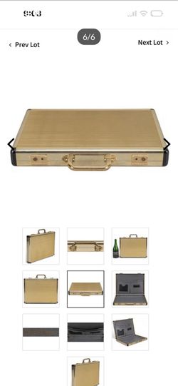 Gold Tone, Metal -Briefcase