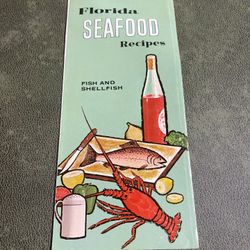 Vintage Florida Seafood Recipes Pamphlet 