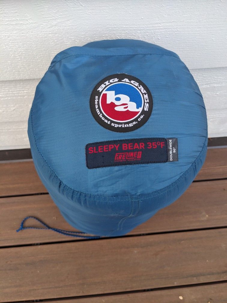 Big Agnes Sleepy Bear 35 Degree Doublewide Sleeping Bag