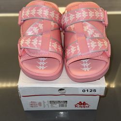 Kappa Slides Pink NEW sz 12