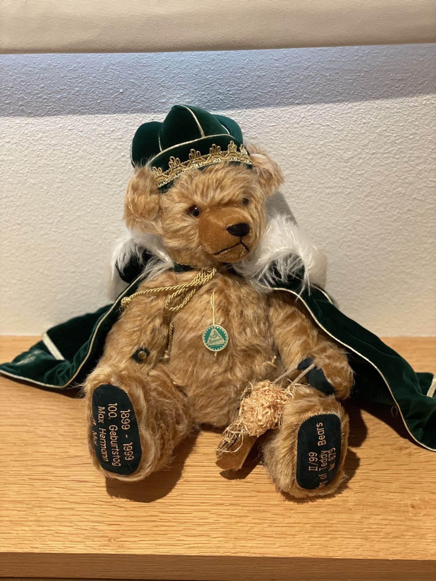 Herman-Spielwaren King Of Teddy Bears