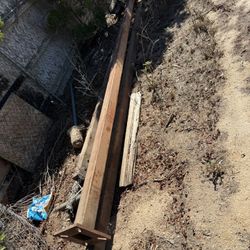 Lighting Steel Post  4x4 Inch 15  1/2 ‘H