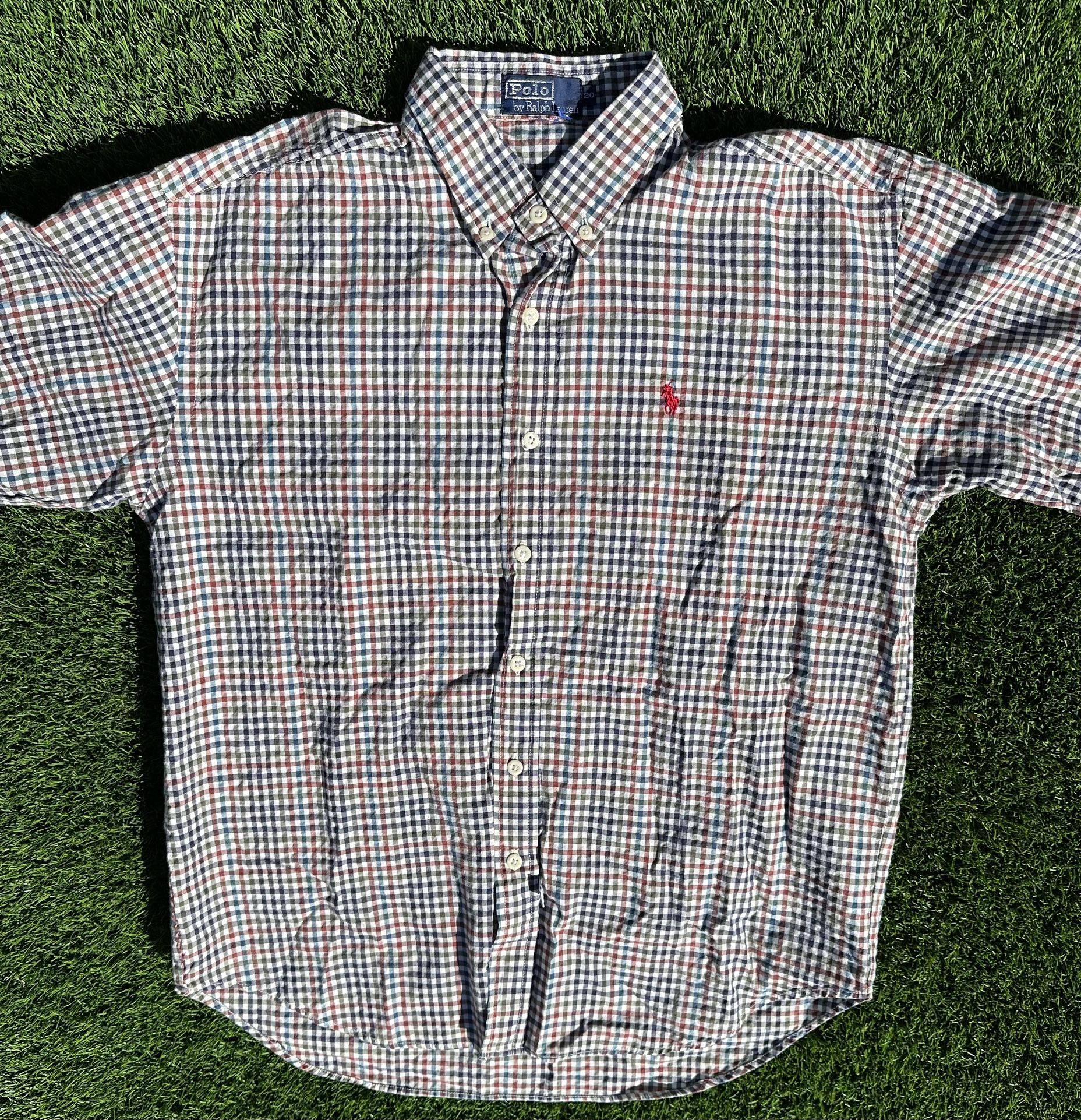 Polo Ralph Lauren Button Shirt Plaid 