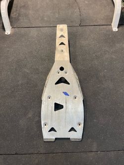 Yamaha raptor 700 aluminum skid plate