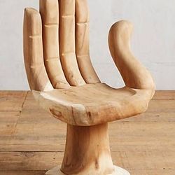 Hand Wooden. Chair