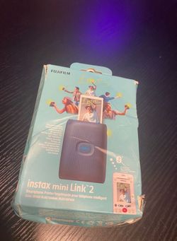 Fujifilm Instax Mini Link 2 Smartphone Printer - Space Blue