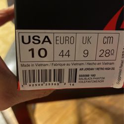 JORDAN 1’s PHANTOM 