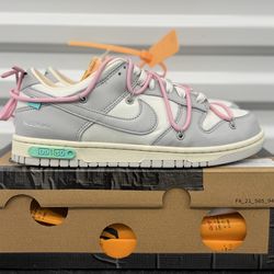 Nike Dunk Low X Off-White “Lot 09 Of 50” (2021) Size 8.5M/10W (Brand New)