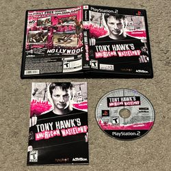 Tony Hawk American Wasteland Sony PlayStation 2 PS2 CIB Complete w/ Manual