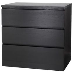 IKEA MALM 3-drawer chest