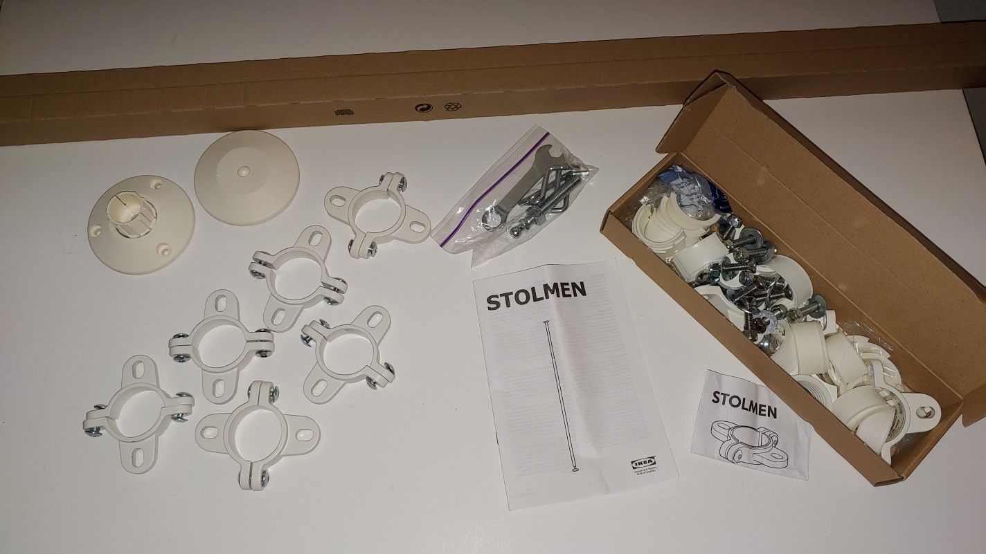 Ikea Stolmen suspension fittings