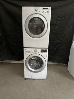 LG washer and dryer