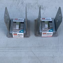 SIMPSON ABU44Z Adjustable Post Base For 4x4 Pair 