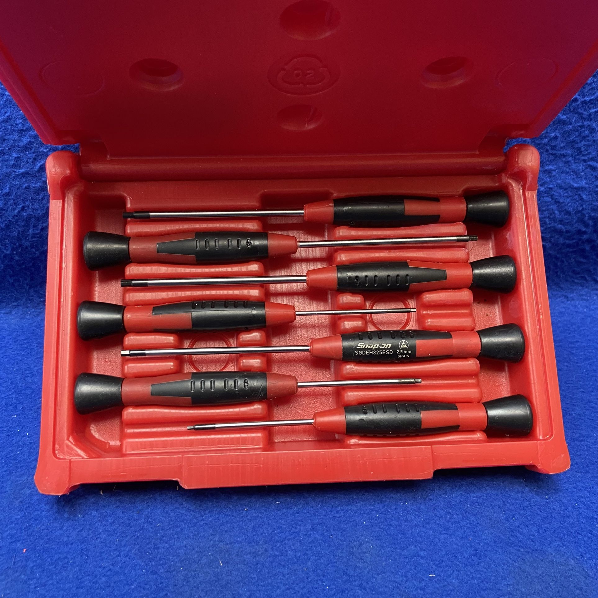 Snap On SGDET70ESD Torx Screw Driver Set 11053278