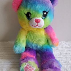 2018 Rainbow Build A Bear 9"