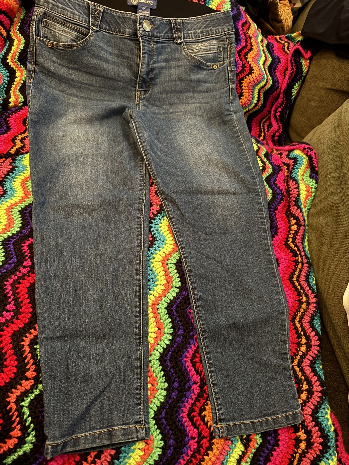 AB soluton High Rise Skinny Jeans women Solution Jeans Size 14