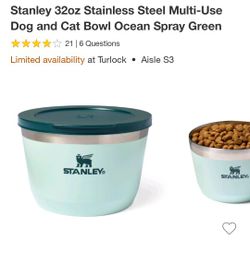 Stanley Pet Bowl