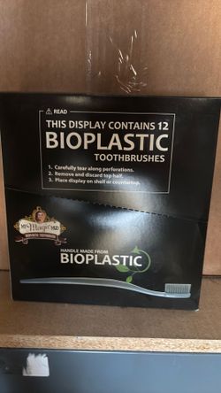 Bioplastic ToothBrushs 12pk