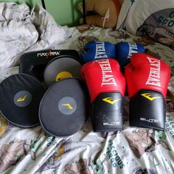 Boxing Gloves And Everything You See In The Pictures 