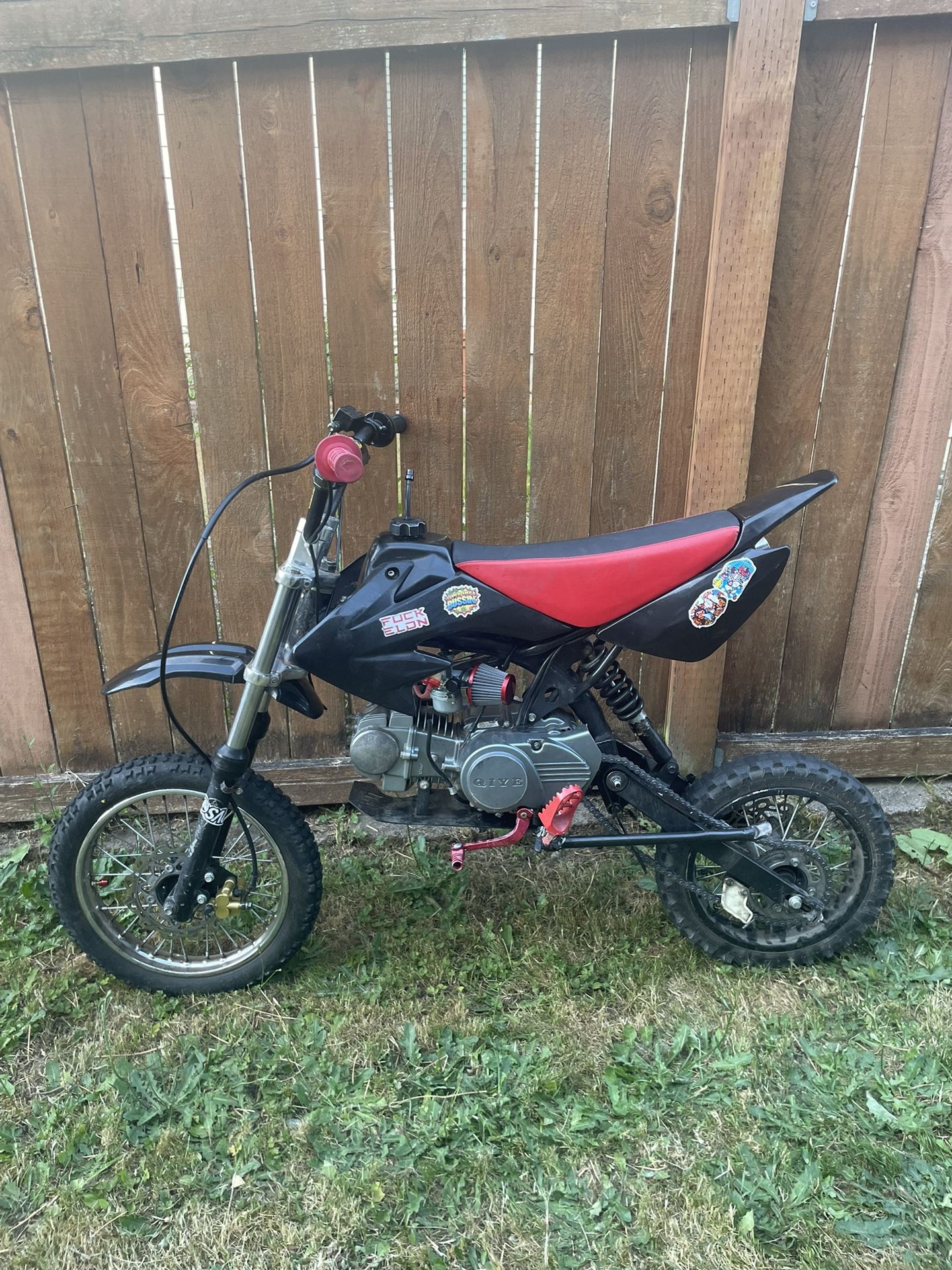 125cc SSR Pit bike