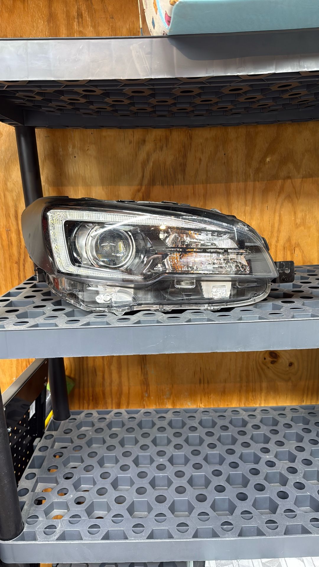 Left & Right OEM headlights WRX STI