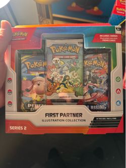 Pokémon Lot (First Partners Series 2, Mega Zygarde Ex Box, Mega Gengar Ex Tin)
