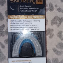 SNORERX Plus Anitsnore Mouthgaurd